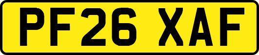 PF26XAF