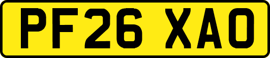 PF26XAO