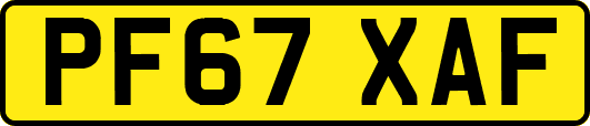 PF67XAF