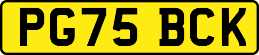 PG75BCK