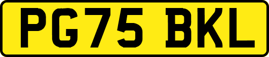 PG75BKL