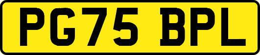 PG75BPL