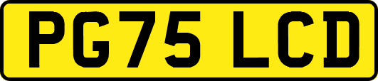 PG75LCD