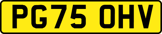 PG75OHV