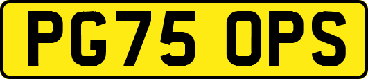 PG75OPS
