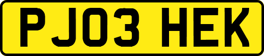 PJ03HEK