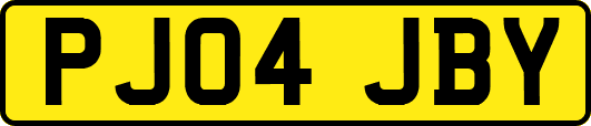 PJ04JBY