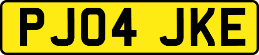 PJ04JKE