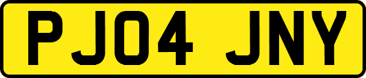 PJ04JNY