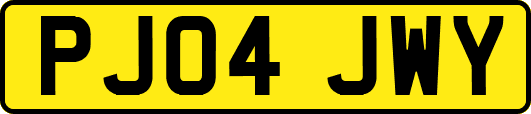PJ04JWY