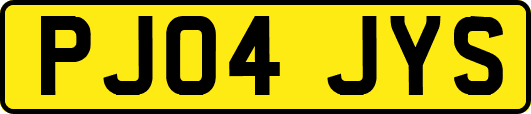PJ04JYS