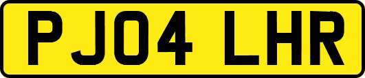 PJ04LHR