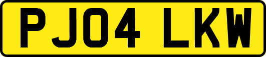 PJ04LKW