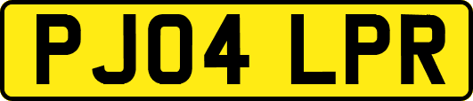 PJ04LPR