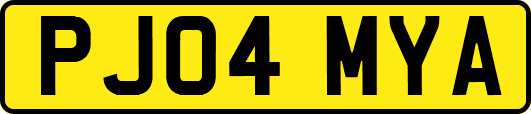 PJ04MYA