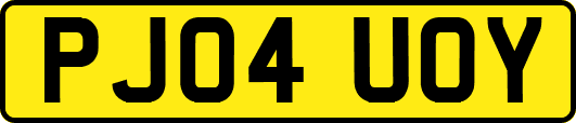 PJ04UOY