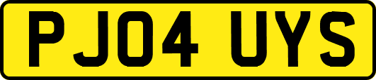 PJ04UYS