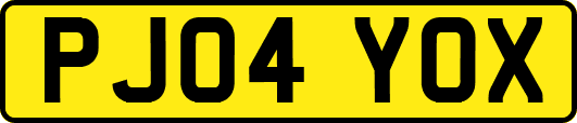 PJ04YOX