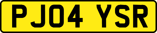 PJ04YSR