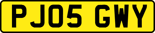 PJ05GWY