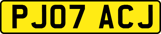 PJ07ACJ