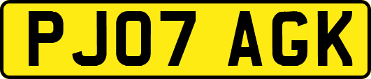 PJ07AGK