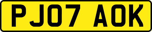 PJ07AOK