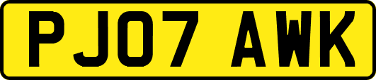 PJ07AWK