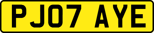 PJ07AYE