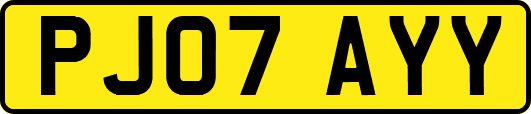 PJ07AYY