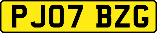 PJ07BZG