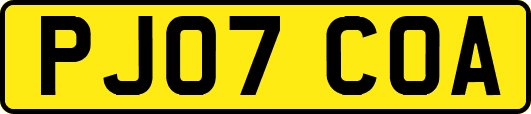PJ07COA