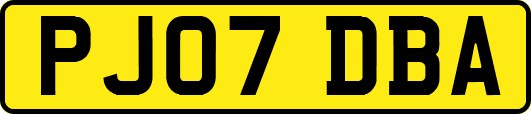 PJ07DBA