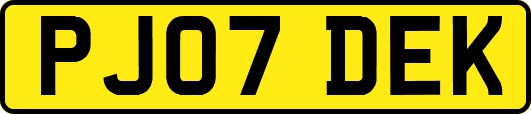 PJ07DEK