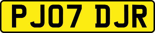 PJ07DJR