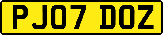 PJ07DOZ