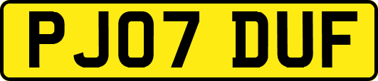 PJ07DUF