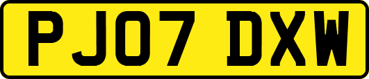 PJ07DXW