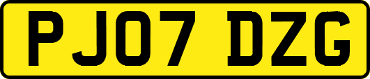 PJ07DZG