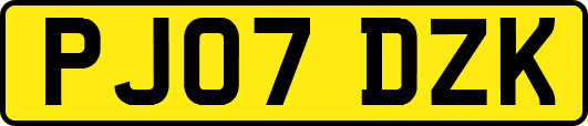 PJ07DZK