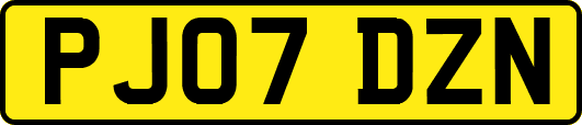 PJ07DZN