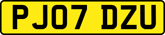 PJ07DZU