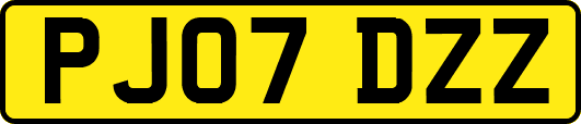 PJ07DZZ