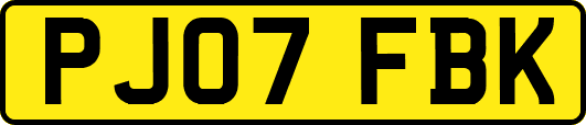 PJ07FBK