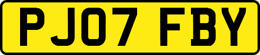 PJ07FBY
