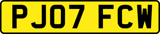 PJ07FCW