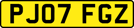 PJ07FGZ