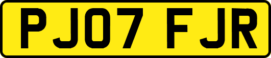 PJ07FJR