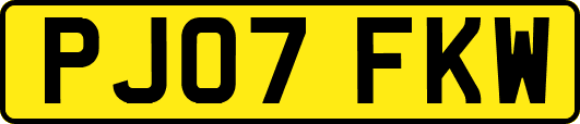 PJ07FKW