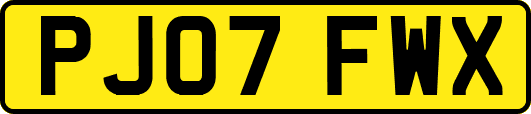 PJ07FWX